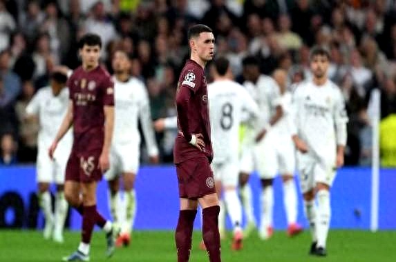 皇马主场不敌曼城,欧冠1/8决赛惨遭淘汰 皇马主场不敌曼城,欧冠1/8决赛惨遭淘汰