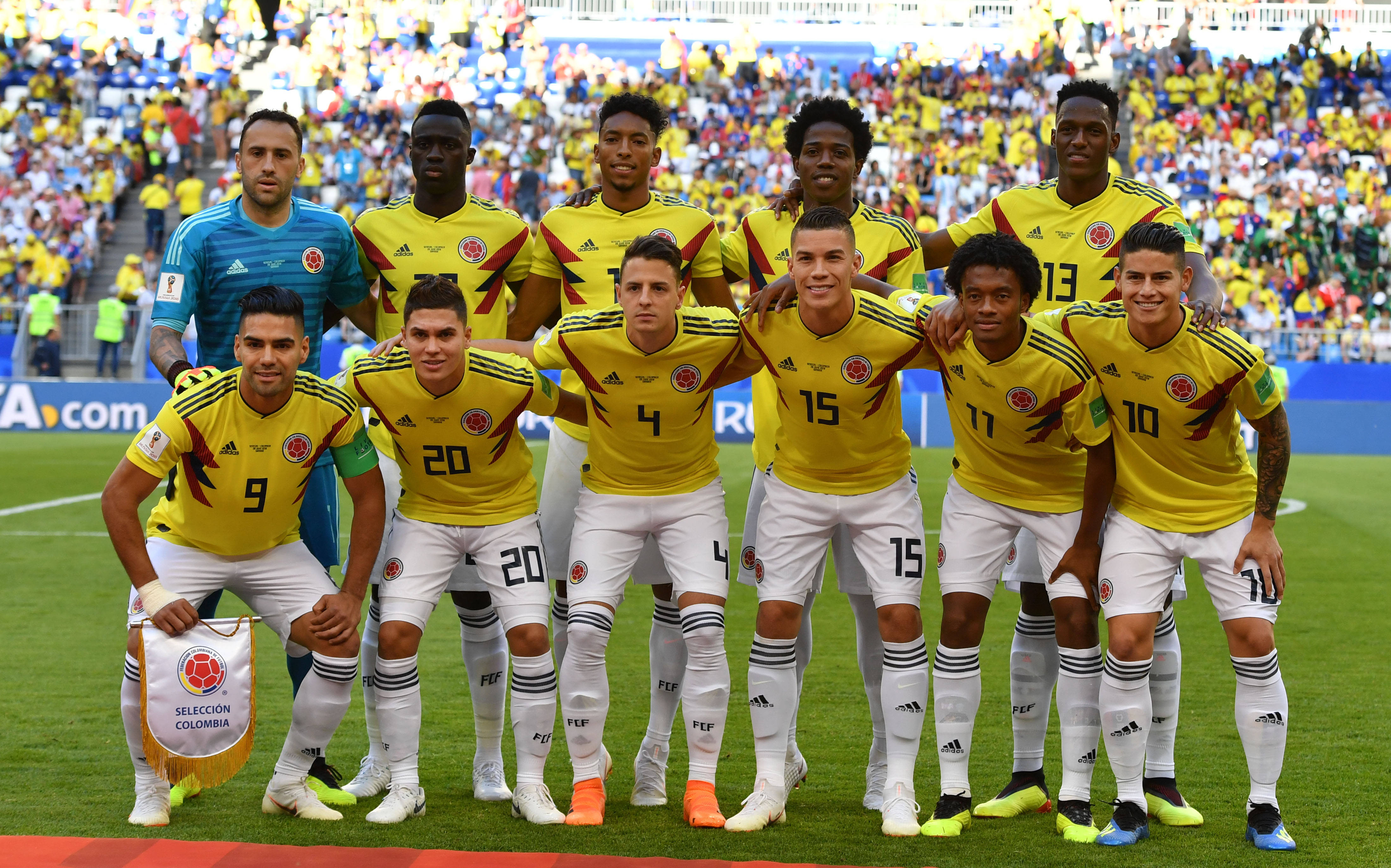 哥伦比亚代表团在摔跤比赛中发挥稳定