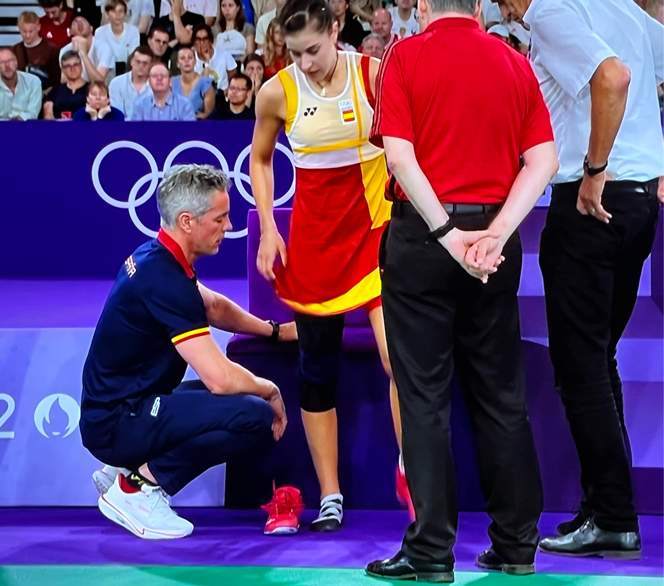 印度羽毛球队爆冷法国羽毛球队，马琳送出助攻