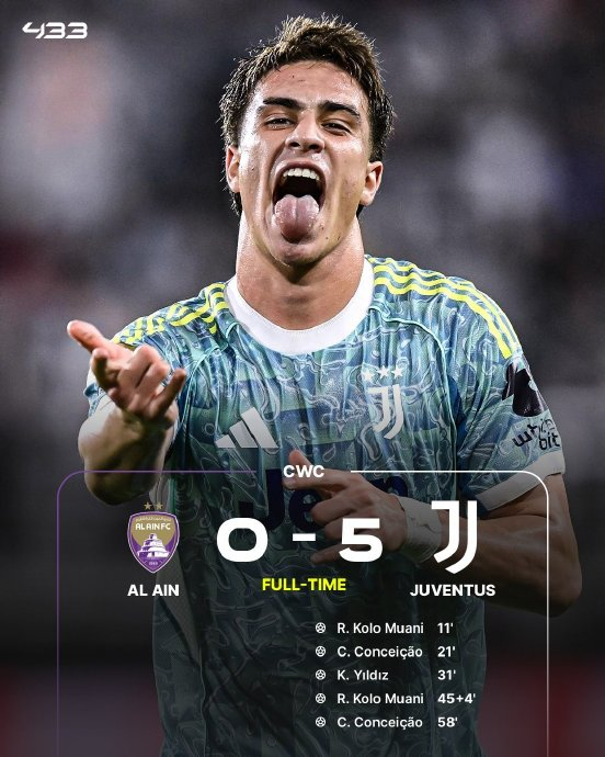 尤文图斯连续大胜，恐怖攻击力令对手望而生畏